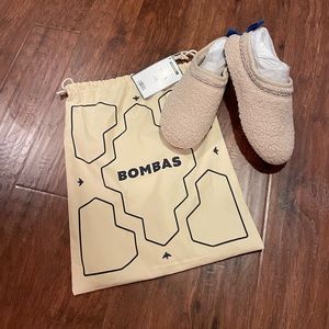 BOMBAS Cream Men’s Sunday Slippers